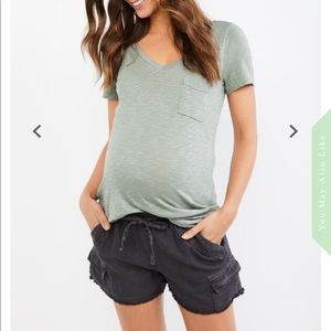 Splendid maternity shorts
